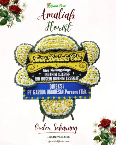 Papan Bunga Duka di Cicantayan